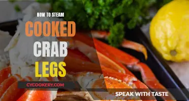 Steaming Succulent Crab Legs: A Quick Guide