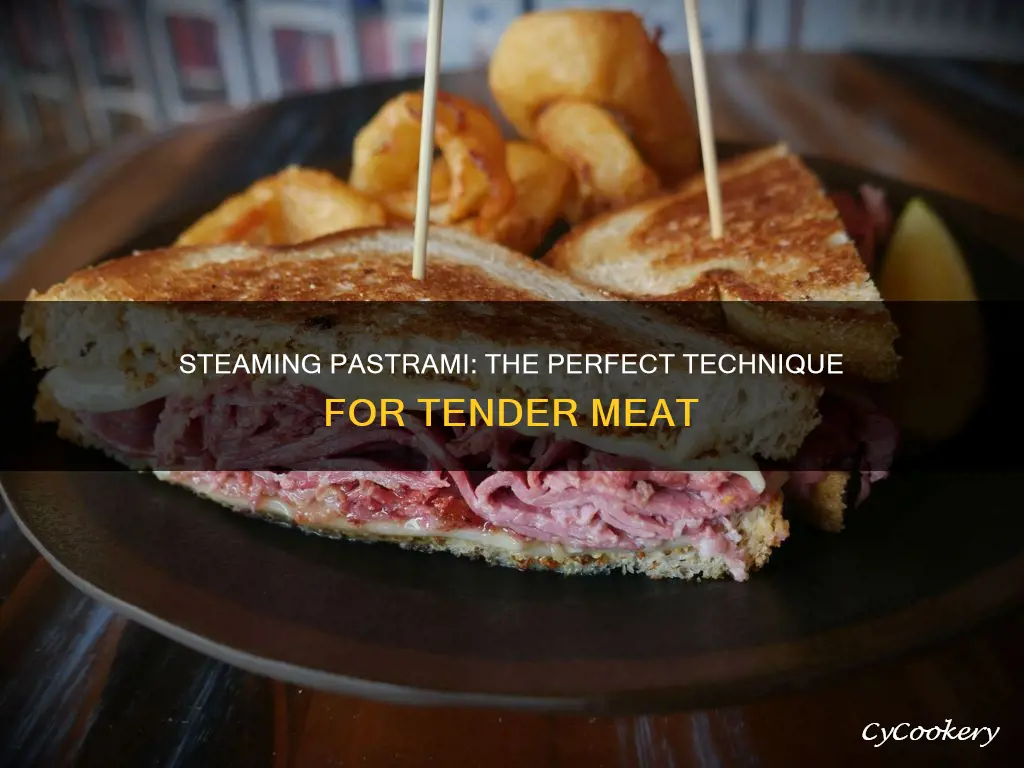 how to steam cooked pastrami