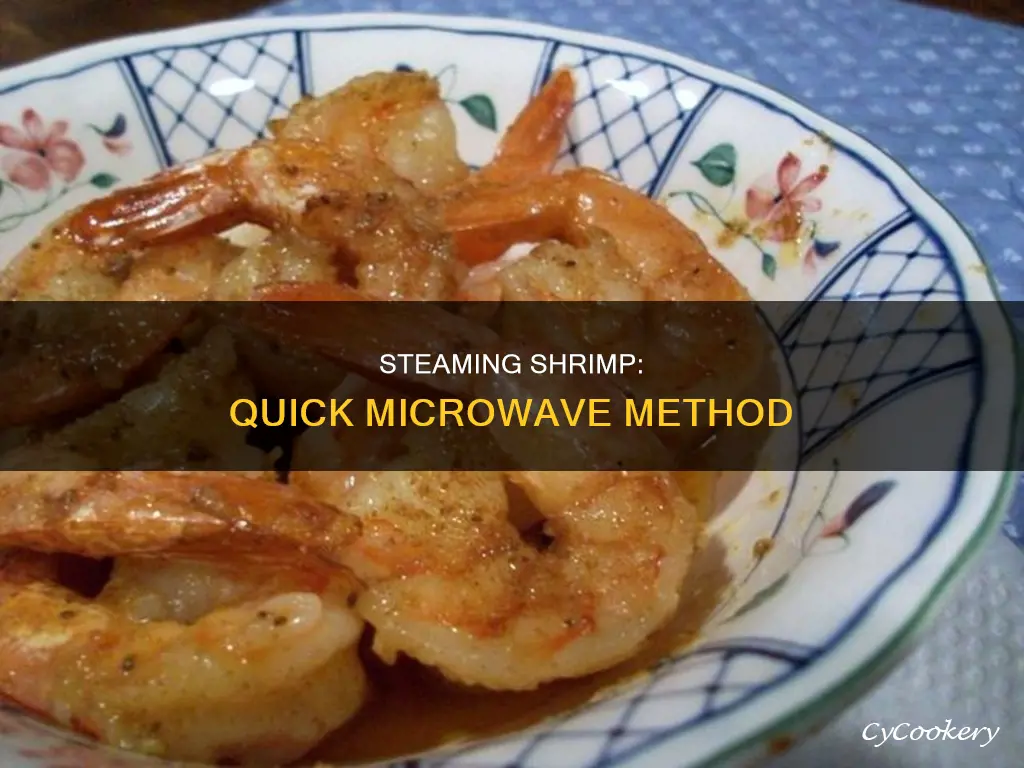 how to steam cooked shrimp in microwave