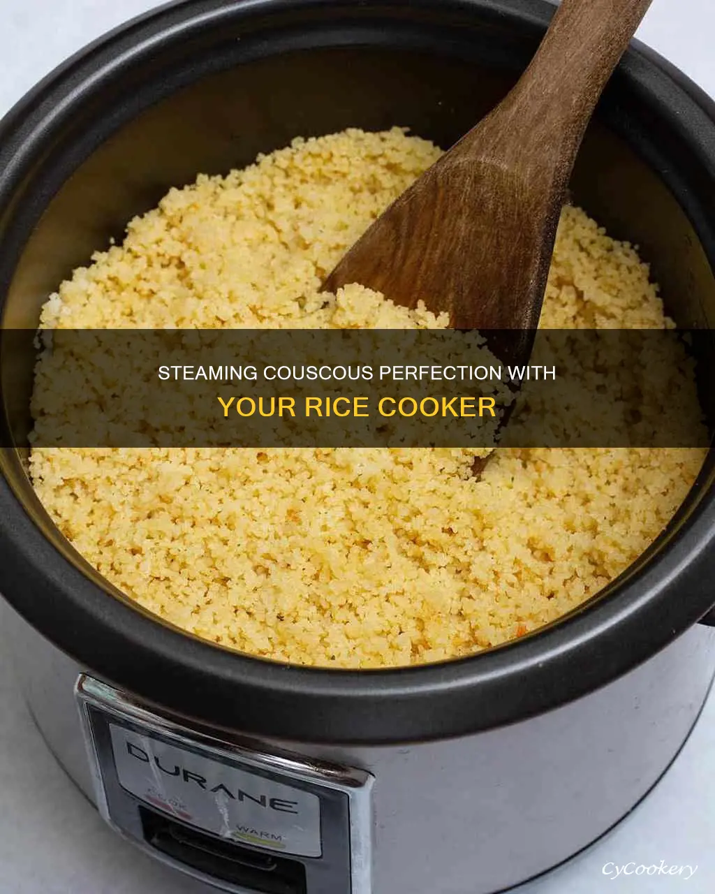 how to steam couscous in a rice cooker