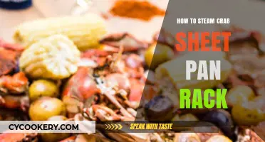 Steaming Crabs: Sheet Pan Rack Method