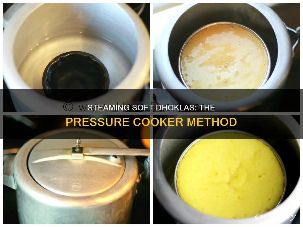 how to steam dhokla in cooker