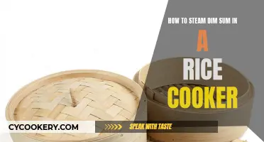 Steaming Dim Sum: Using Your Rice Cooker to Perfection