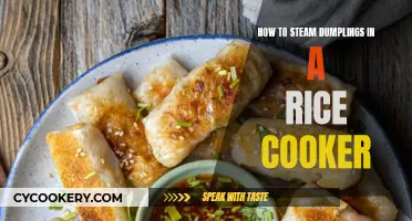 Steaming Dumplings: Using Your Rice Cooker to Perfection