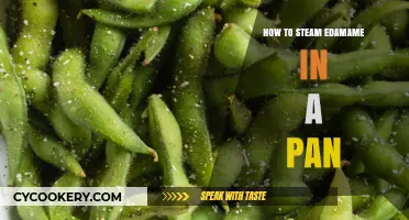 Steaming Edamame: Quick, Easy Pan Method