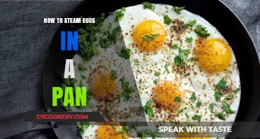 Steaming Eggs in a Pan: Quick, Easy Breakfast