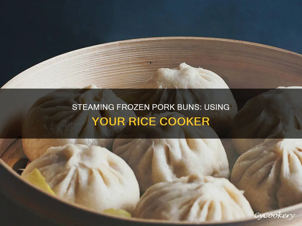 how to steam frozen pork buns in rice cooker