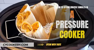 Steaming Frozen Tamales: Pressure Cooker Perfection