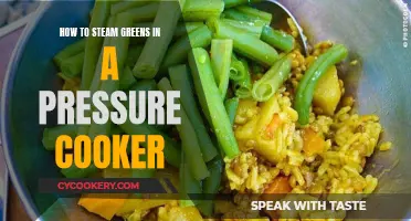 Steaming Greens: Pressure Cooker Perfection