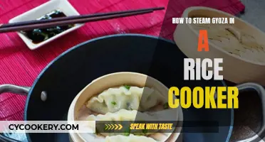 Steaming Gyoza: Using Your Rice Cooker for Perfect Results