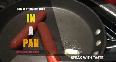 Steaming Hot Dogs: The Pan Method