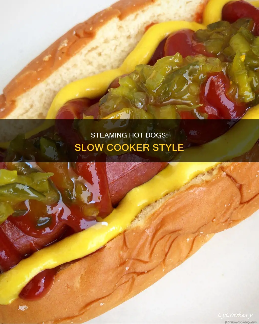 how to steam hot dogs in a slow cooker