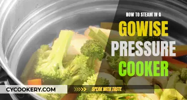 Steaming with the GoWise Pressure Cooker: A Step-by-Step Guide