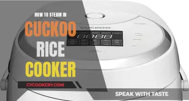 Steaming with Cuckoo Rice Cooker: Easy, Quick, Delicious!