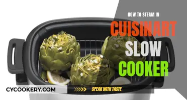 Steaming with Cuisinart Slow Cooker: A Step-by-Step Guide