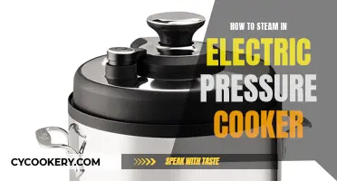 Steaming Simplified: Electric Pressure Cooker Techniques