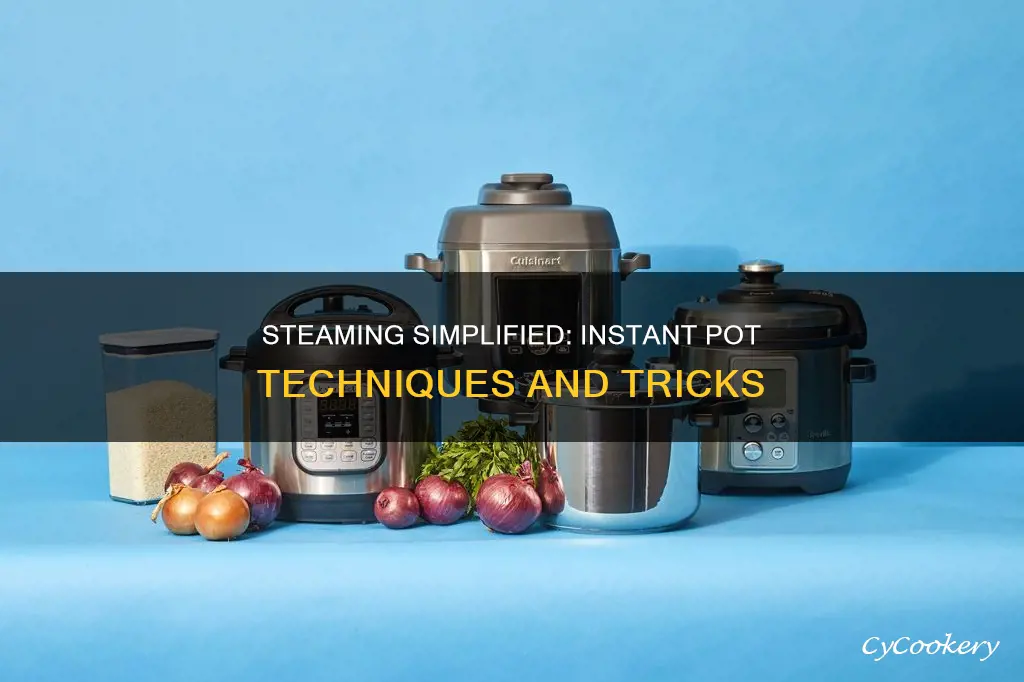 how to steam in iaiq pressure cooker