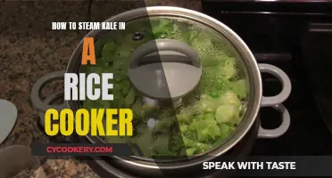 Steaming Kale: Using Your Rice Cooker for Healthy Greens