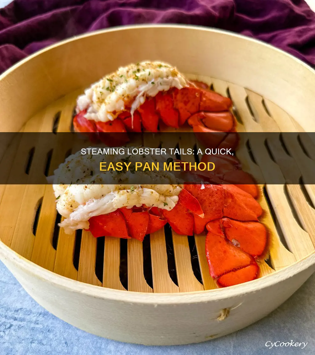 how to steam lobster tails in a pan