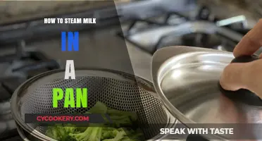 Steaming Milk: The Pan Method for Beginners