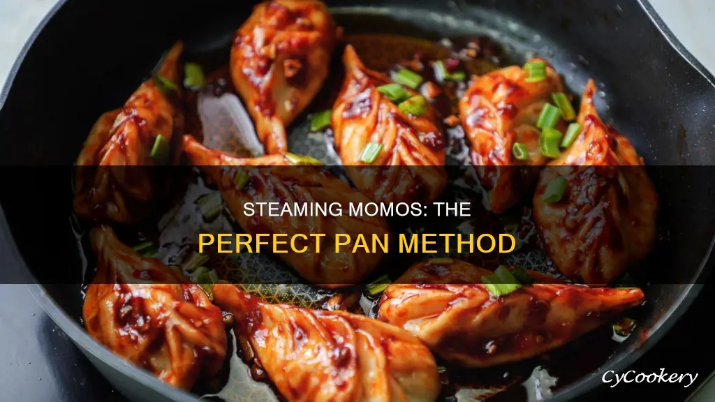how to steam momos in a pan