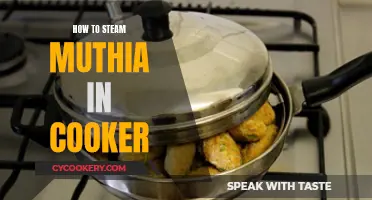 Steaming Muthia in a Cooker: A Quick, Easy Guide