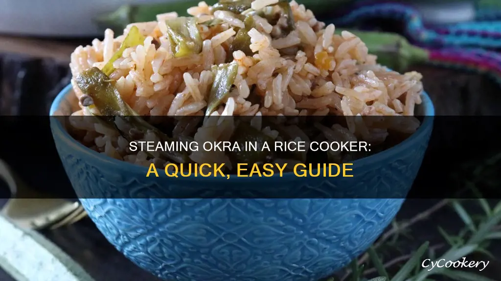 how to steam okra in rice cooker