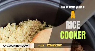 Steaming Quinoa: Using Your Rice Cooker to Perfection