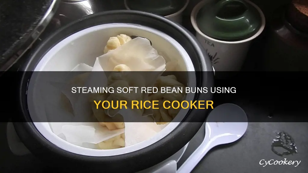 how to steam red bean buns in rice cooker