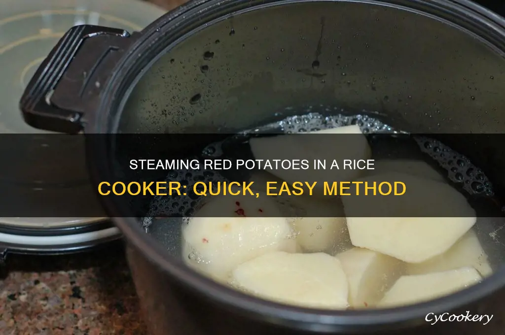 how to steam red potatoes in rice cooker