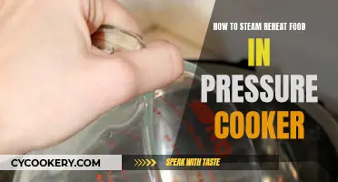 Steam Reheating: Pressure Cooker Food Revival