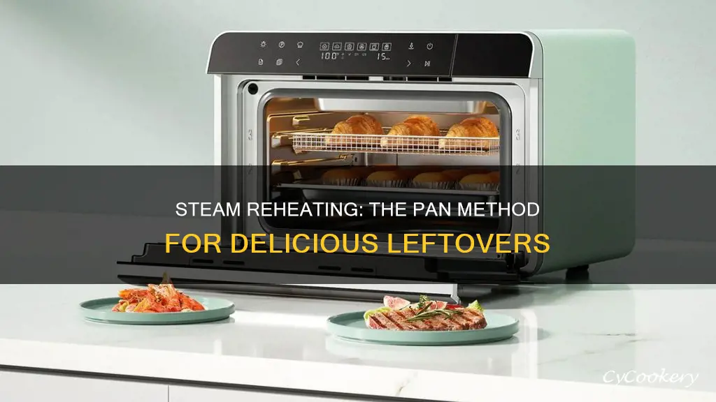 how to steam reheat in a pan