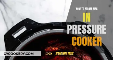 Steaming Ribs: Pressure Cooker Perfection in Minutes