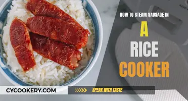 Steaming Sausages: Using Your Rice Cooker for a Quick Meal