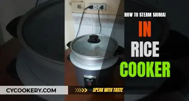 Steaming Siomai: Using Your Rice Cooker for Delicious Siomai