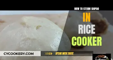 Steaming Siopao: Using Your Rice Cooker