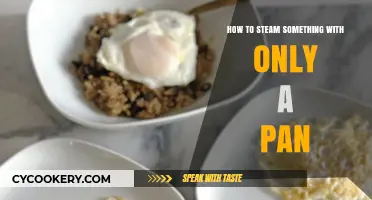 Steaming Simplified: Mastering the Art with Just a Pan