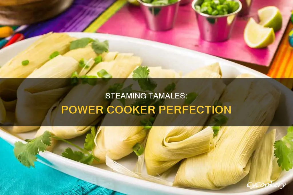 how to steam tamales in a power cooker