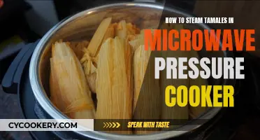 Steaming Tamales: Microwave Pressure Cooker Method