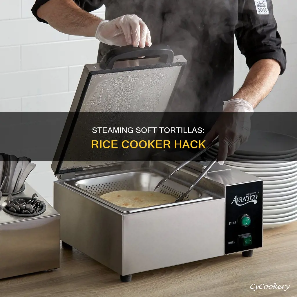 how to steam tortillas in a rice cooker