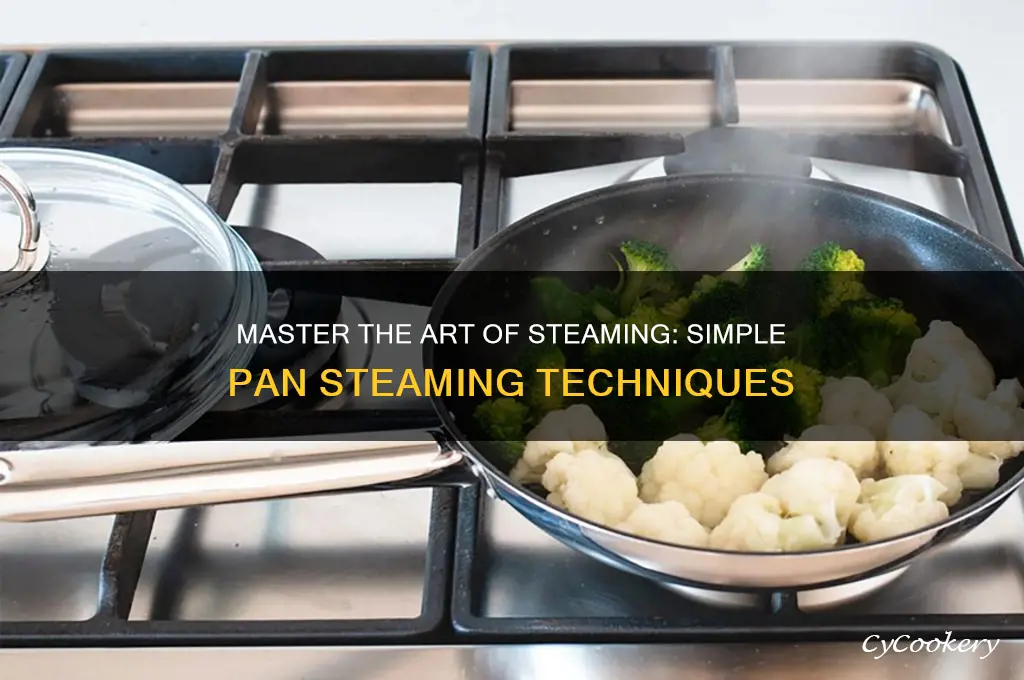how to steam using a pan