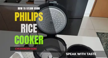 Steaming with Philips Rice Cooker: Easy, Quick, Delicious