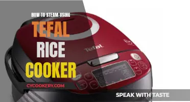 Steaming Simplified: Tefal Rice Cooker's Multi-Use Functionality