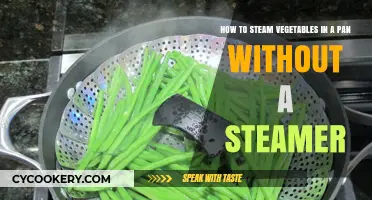 Steaming Veggies: No Steamer, No Problem!