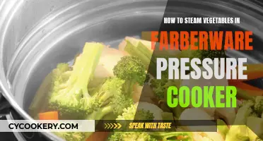 Steaming Veggies: Farberware Pressure Cooker Masterclass