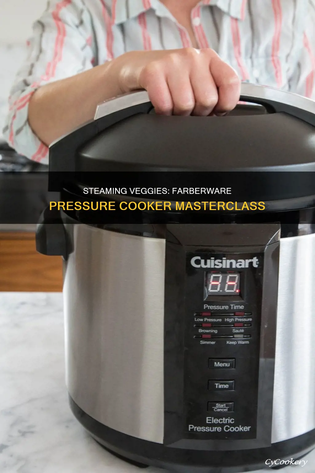 how to steam vegetables in farberware pressure cooker