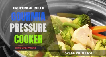 Steaming Veggies: Gourmia Pressure Cooker Masterclass