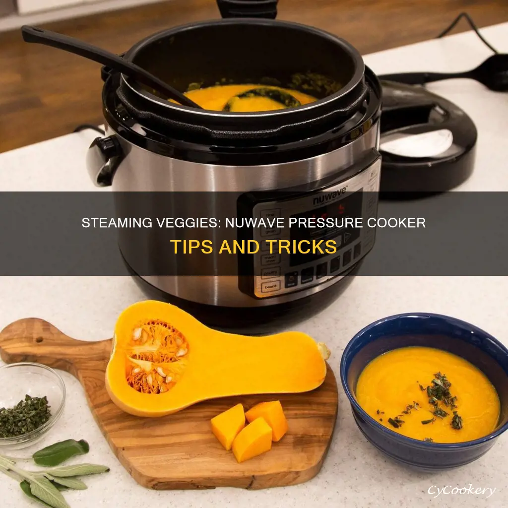 how to steam vegetables in nuwave pressure cooker