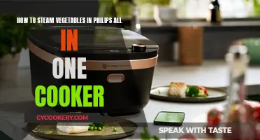 Steaming Veggies: Philips All-In-One Cooker Guide