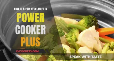 Steaming Veggies: Power Cooker Plus Mastery